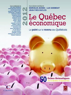 cover image of Le Québec économique 2012